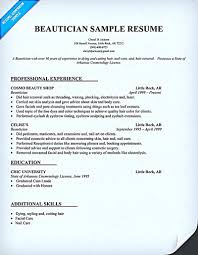 Cosmetologist Resume Is Used By Cosmetologist To Get Applied Or Employed As A Cosmetologist You Are Resume Examples Resume Objective Sample Resume Objective