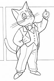 Printable sailor moon coloring pages. Sailor Moon Livetweet Time Paradog On Twitter Everyone Look At This Actual Real Coloring Page Of Artemis Https T Co Pmeeezmpqt
