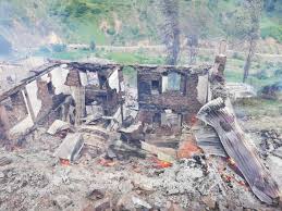 12 haziran 2021 cumartesi, 10:00 Artvin De Korkutan Yangin Onlarca Ev Kul Oldu Son Dakika Haberleri