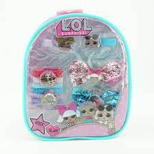 Lol Surprise Hair Accessory Set In Clear Mini Backpack Mga Collectlol Hairaccessories Toddler Hair Accessories Baby Dolls For Kids American Girl Doll Sets