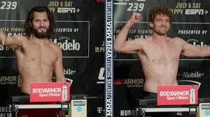 Result, free fight video, record. Ufc 239 Weigh Ins Jorge Masvidal Ben Askren Make Weight Mma Fighting Youtube