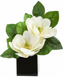 We classify our silk flowers as either a flower spray, flower stem, flower bush or a bridal bouquet. Charlton Home Artificial Magnolia Floral Arrangement In Vase Wayfair