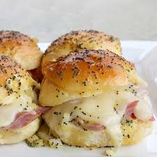 Oven Baked Ham And Cheese Sliders These Look Fantastic Recipes Food Cooking Recipes