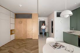 And the core of a minimalist home interior design is that residents can enjoy a house that is small, small or simple in size, but with a smart arrangement the house feels broader, calm and relaxed. Minimalist Studio Apartment Renovation Includes A Room Within A Room