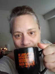 Look what I'm drinking out of this morning.