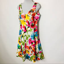 Lauren Ralph Lauren Dresses New Ralph Lauren Midi Summer Dress White Floral Poshmark Shop for ralph lauren summer dresses women's dresses at pricegrabber. new ralph lauren midi summer dress white floral 10
