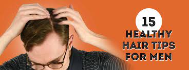 Wash your hair with a moisturizing shampoo and conditioner. 15 Healthy Hair Tips For Men