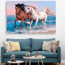 Check spelling or type a new query. Canvas Painting Beautiful 2 Horses Running Vastu Art Wall Painting For Living Room Bedroom Office Hotels Drawing Room 91cm X 61cm Inephos