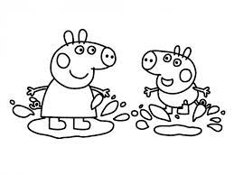 Coloriage Peppa Pig Gratuit A Imprimer