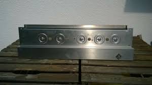 Mkn elektroherd 4 platten edelstahl 380 v. Mkn Induktion Frontblende Ebay