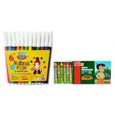 After meet the vast demand of esteemed customers, we are able to provide a finest range of camel wax crayons. Combo Luxor Sketch Pens Camel Wax Crayons