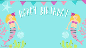 This zoom birthday background covers all the bases: Free Zoom Backgrounds For Girl Virtual Birthday Parties Catch My Party