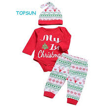 Check spelling or type a new query. China Christmas Outfit Set My First Christmas Printed Rompers Pants Hat 3pcs Baby Clothes China Baby Clothes And Romper Price