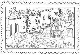 This bundle includes the following beautifully illustrated tourist attractions in texas themed coloring pages Mr Nussbaum Texas Statehood United States Postage Stamp Coloring Page