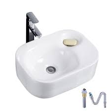 european single sink white ceramic