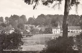 rauschen blick auf der stadt ueber den muhlenteich photo ca 1930 prussiya