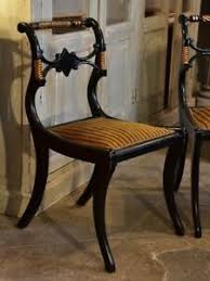 The klismos chair was designed by shah gilani, isfd. Pair Of Vintage Klismos Chairs Ebay