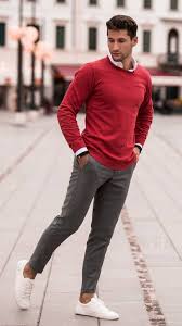 Found The Best Sweater Outfits For Men Mens Casual Outfits Mens Winter Fashion Mens Outfits