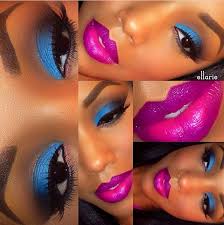 Black And Light Blue Eyeshadow Looks 20 Makeup Looks For Any Special Occasion Gallery Light Skin Makeup Makeup African American Makeup