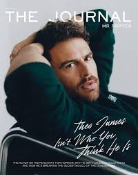 Theo James na capa da edição Primavera 2025 da MR PORTER: The Journal;  fotografado por Misha Taylor e styling por Helen Bradfoot. :  r/popculturechat
