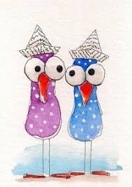 Cartoon Bird With Hair On Head Pin On Drawing Cartoon Characters