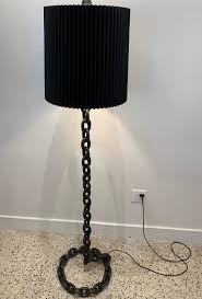 Find out how much the average chain link fence costs per foot for materials and labor. Heavy Iron Chain Links Floor Lamp In The Style Of Franz West At 1stdibs