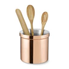Only 1 available and it's in 1 person's cart. Partitioned Copper Utensil Holder Kitchen Counter Organizers Williams Sonoma