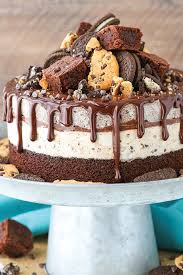Birthday Chocolate Ice Cream Cake Recipe Oreo Brookie Ice Cream Cake Recipe Ice Cream Cake Ice Cream Cake Recipe Brownie Ice Cream Cake