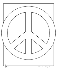 Peace isn't just for hippies anymore, but it did originate around that time. Peace Sign Coloring Page Woo Jr Kids Activities