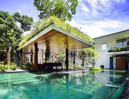 Base notes are musk, sandalwood, incense, vetiver, guaiac wood and labda 7 Inspirasi Rumah Tropis Modern Yang Pas Untuk Indonesia