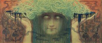 Medusa =+x “Stone, a silent witness to transience. Your life ended the  moment you looked at me.”