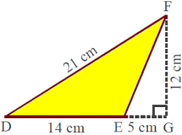 Untuk menghitung keliling dari gambar tersebut, perhatikan gambar berikut ini: Keliling Dan Luas Segitiga Konsep Matematika Koma