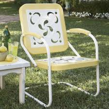Buttercup Lawn Chair Just Never Sat In Them When They Were Hot You Were Wearing Shorts Or Swimsuits Lawn Furniture Vintage Outdoor Furniture Lawn Chairs