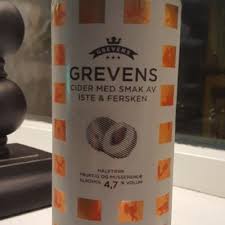 Grevens tropisk cider produced by hansa borg bryggerier as in no, average ciderexpert rating: Grevens Cider Med Smak Av Iste Og Fersken From Hansa Borg Bryggerier As Ciderexpert