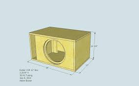 In this video we take two 2 ohm svc subwoofers up to a 4. Subwoofer Box Design For 12 Inch Kicker Box Specs Kicker Sub Install Using Factory Head Unit Sin Subwoofer Box Design Subwoofer Box Ported Subwoofer Box Design