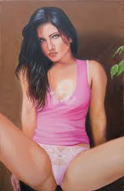 Beautiful Woman, Pittura da Oxana Samigulina | Artmajeur