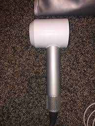Dyson Supersonic Hair Dryer Has Been Used 3 Times No Wear Or Tear Other Than A Little Mark Shown In Picture 3 More Than Likely Ab Hair Dryer Dyson Hair Hair