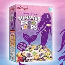 Look What Australia Has Mermaid Froot Loops Books Next Flight Half Way Around The World Ke In 2020 Food Hunter Store Bought Snack Pops Cereal Box