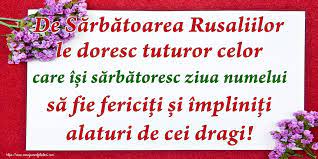 Este praznuita la 50 de zile de la invierea domnului. Felicitari De Rusalii De SÄƒrbÄƒtoarea Rusaliilor Le Doresc Tuturor Celor Care IÈ™i SÄƒrbÄƒtoresc Ziua Numelui SÄƒ