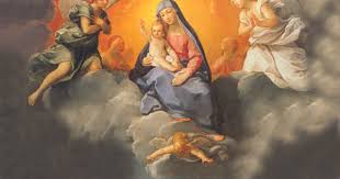 Our Lady Of The Snows With Images Blessed Mother Images Of Mary Catholic Saints