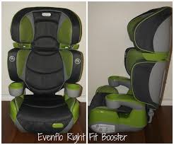 Evenflo Right Fit Booster Review Thrifty Nifty Mommy