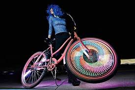 Run Aufs Rad Fahrrad Licht Fahrrad Rad Radfahren