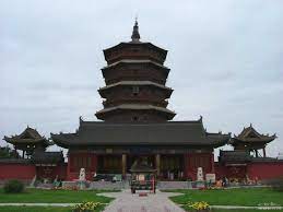 Pagoda Of Fogong Temple China 11th Century Famous Architecture House Styles Architecture