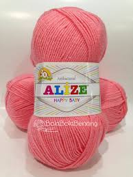 Happy Baby 670 Coral Price Rp 90 000 Gulung 65 Acrylic 35 Polyamide 100gram 350mtr Knitting Needle 3mm 4mm Crochet Hook 4mm Benang Rajut Benang