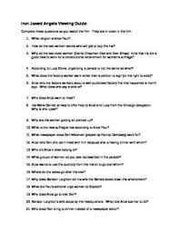 Iron Jawed Angels Movie Viewing Guide This Is Made To Accompany A Class Watching The Hbo Film Iron Jawed Angels Summary Lesson Iron Jawed Angels Kids Focus
