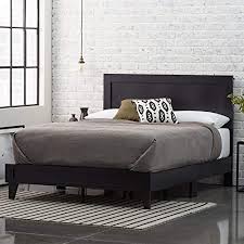 Linenspa 8 inch memory foam and innerspring hybrid. Amazon Com Everlane Home Weston Wood Bed Platform Twin Xl Black Furniture Decor