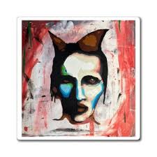 Marilyn Manson 1" Button