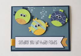 See more ideas about birthday cards, cards, cards handmade. Boy S Birthday Card Handmade Card Kid S Birthday Birthday Card For Boy Stamped Card Fish Ocean Nav Cards Handmade Birthday Cards For Boys Birthday Cards