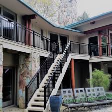 Handrails provide safety and guidance for up and down stairs support. Residential Columns Railings Waukesha Milwaukee Wi