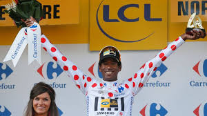Herbeleef de beste momenten van onze youngster charles de ketelaere tijdens het afgelopen. First African Rider To Win Coveted Climber S Jersey In Tour De France Abc News